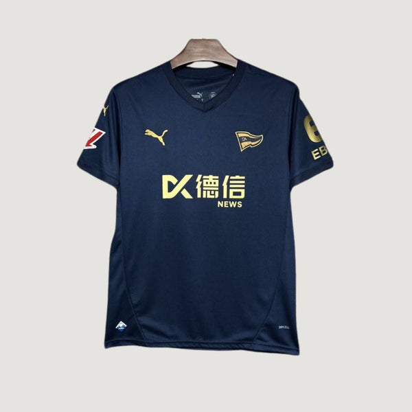 Deportivo Alaves - Maillot Third 24/25 - Bleu, Doré ( fan )